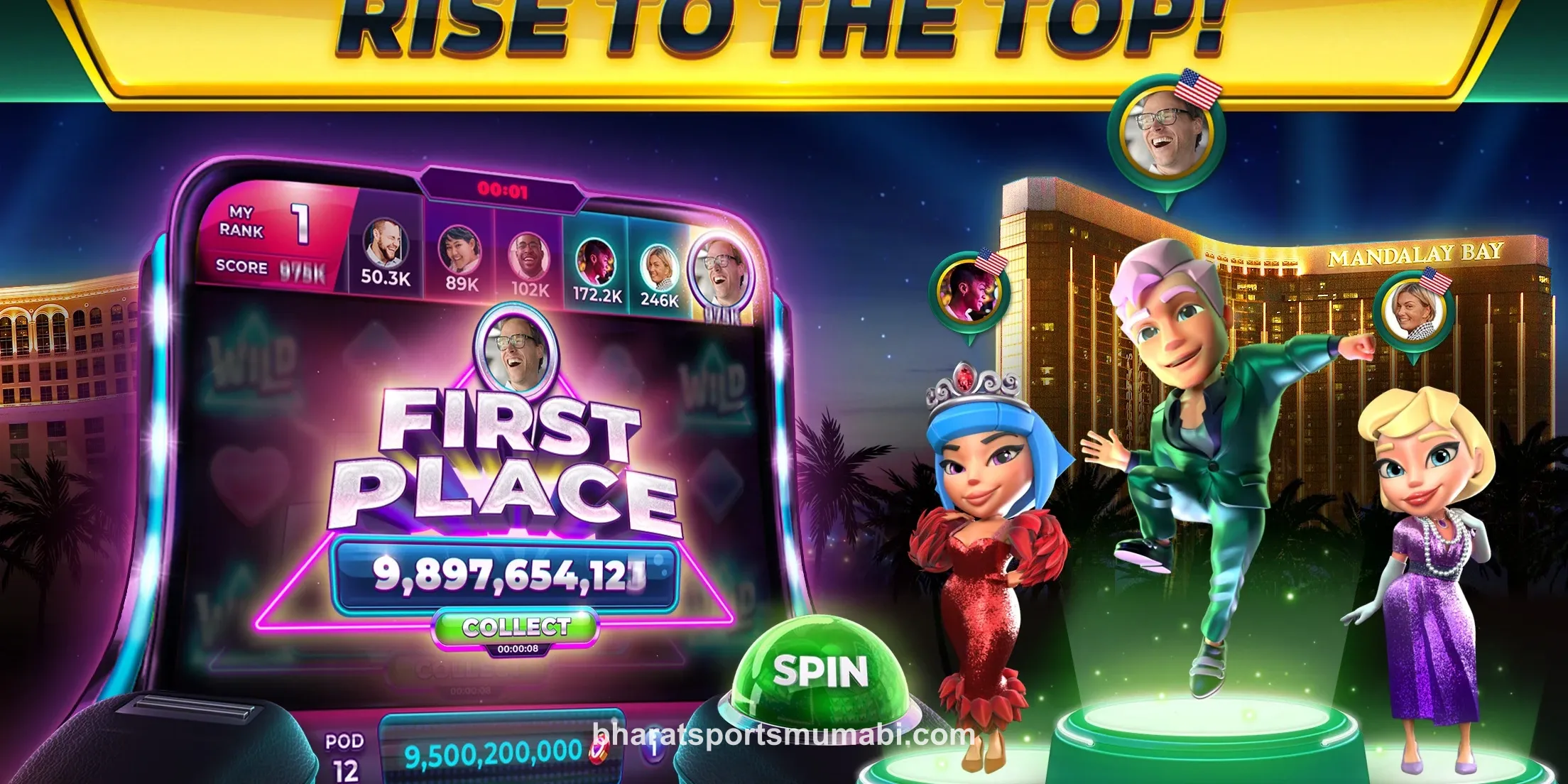 Bharat Club App Dashboard